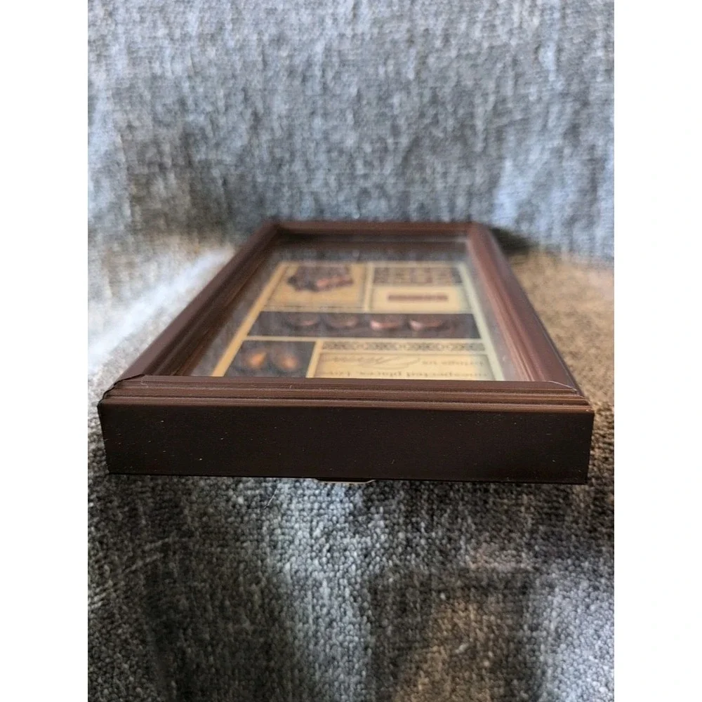 New View Gifts Shadow Box Frame FAMILY HOME JOURNEY 5.75x11 Embellished Decor